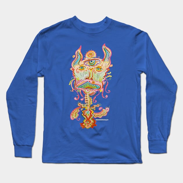 Tropical Trevor Long Sleeve T-Shirt by DEAD and Making Art 